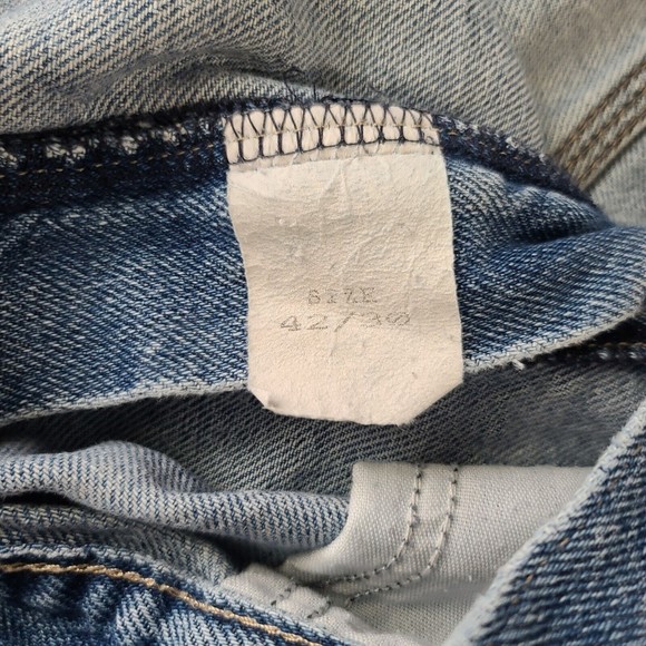 Vintage Ely Cattlemen Jeans Men's Size 42x30 Ely & Walker Made in USA VTG - Picture 8 of 11